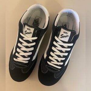 Vans Super Lowpro Black/White Mens: 10